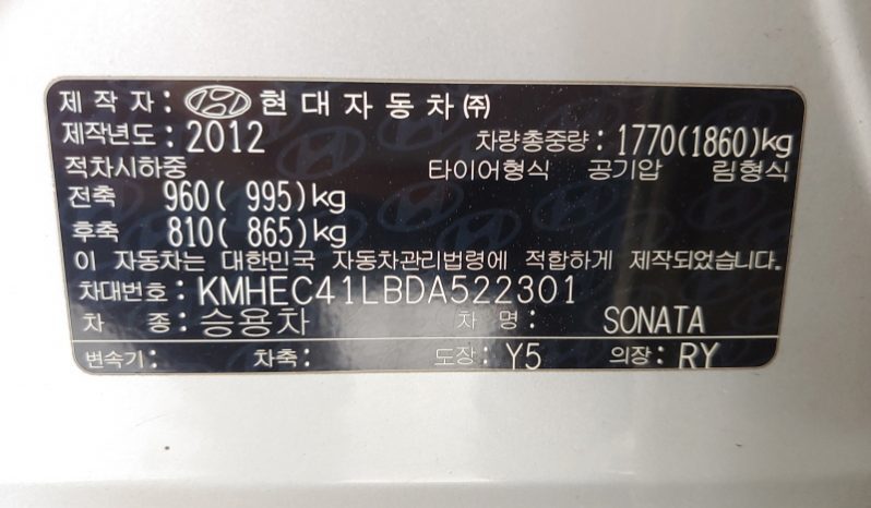 2013 Hyundai YF Sonata full