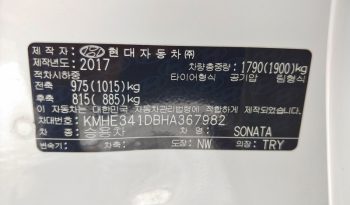 2017 Hyundai LF Sonata full