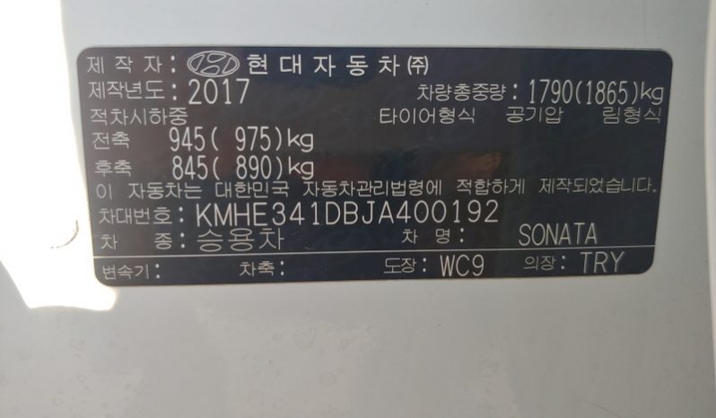 2018 Hyundai LF Sonata full