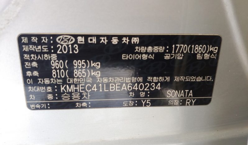 2014 Hyundai YF Sonata full